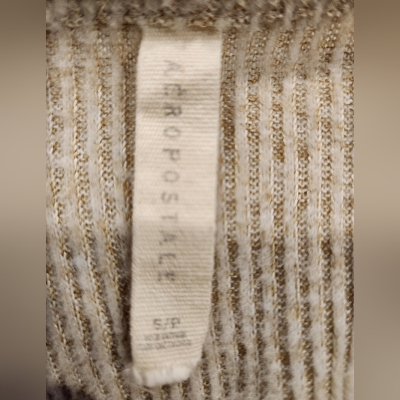 Long White Long Knit Ribbed Cardigan with Pockets - Picture 4 of 4